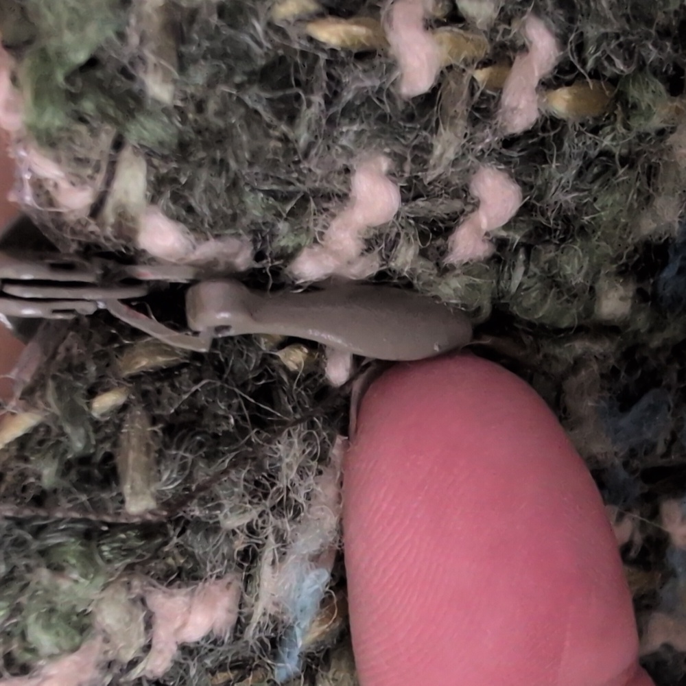 DANIER Made in Canada Wool Blend Tweed Midi Skirt Green Blue Plaid Size 8 - Picture 8 of 16